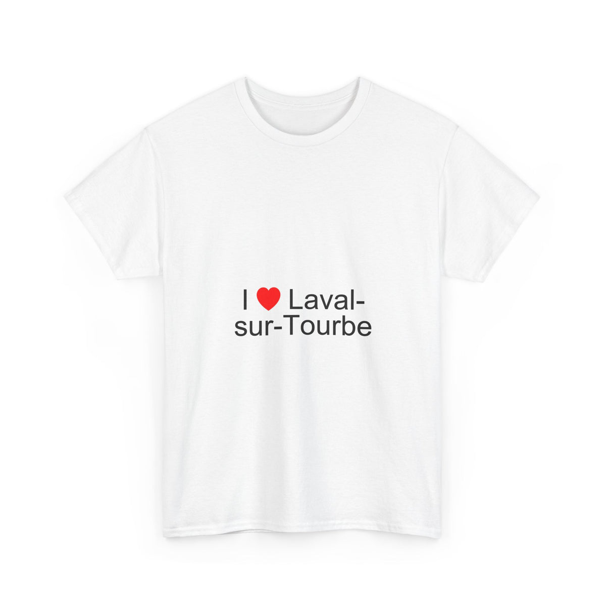 T-shirt I love laval-sur-tourbe