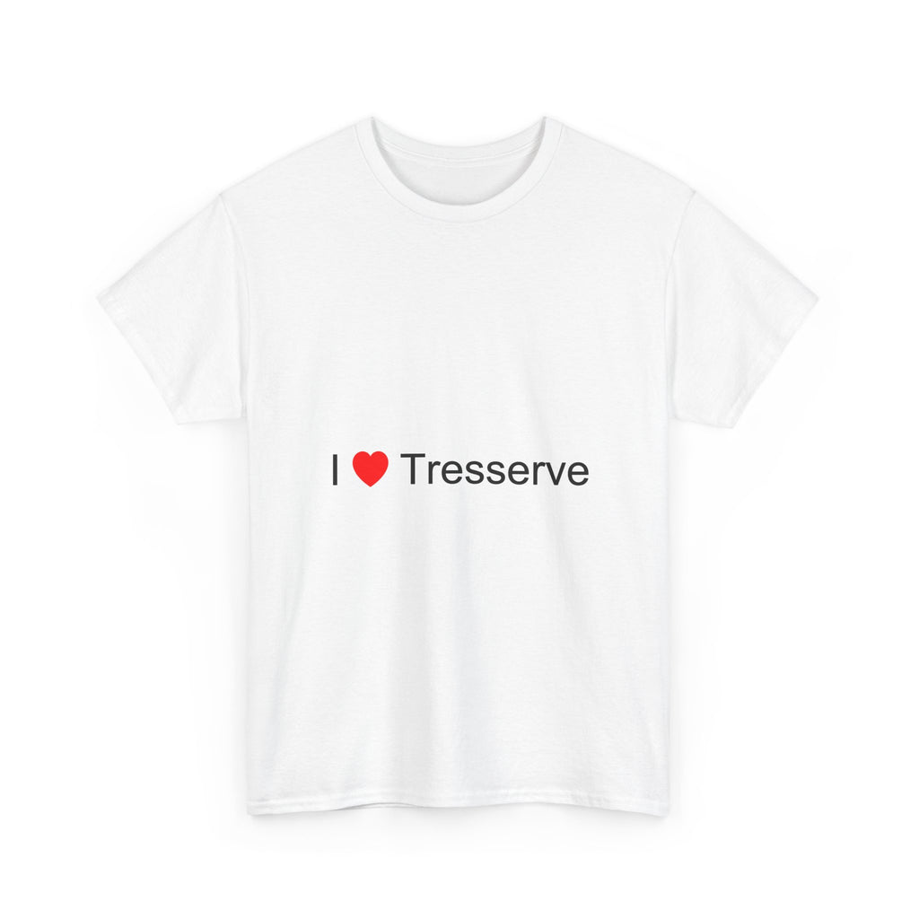 T-shirt I love tresserve