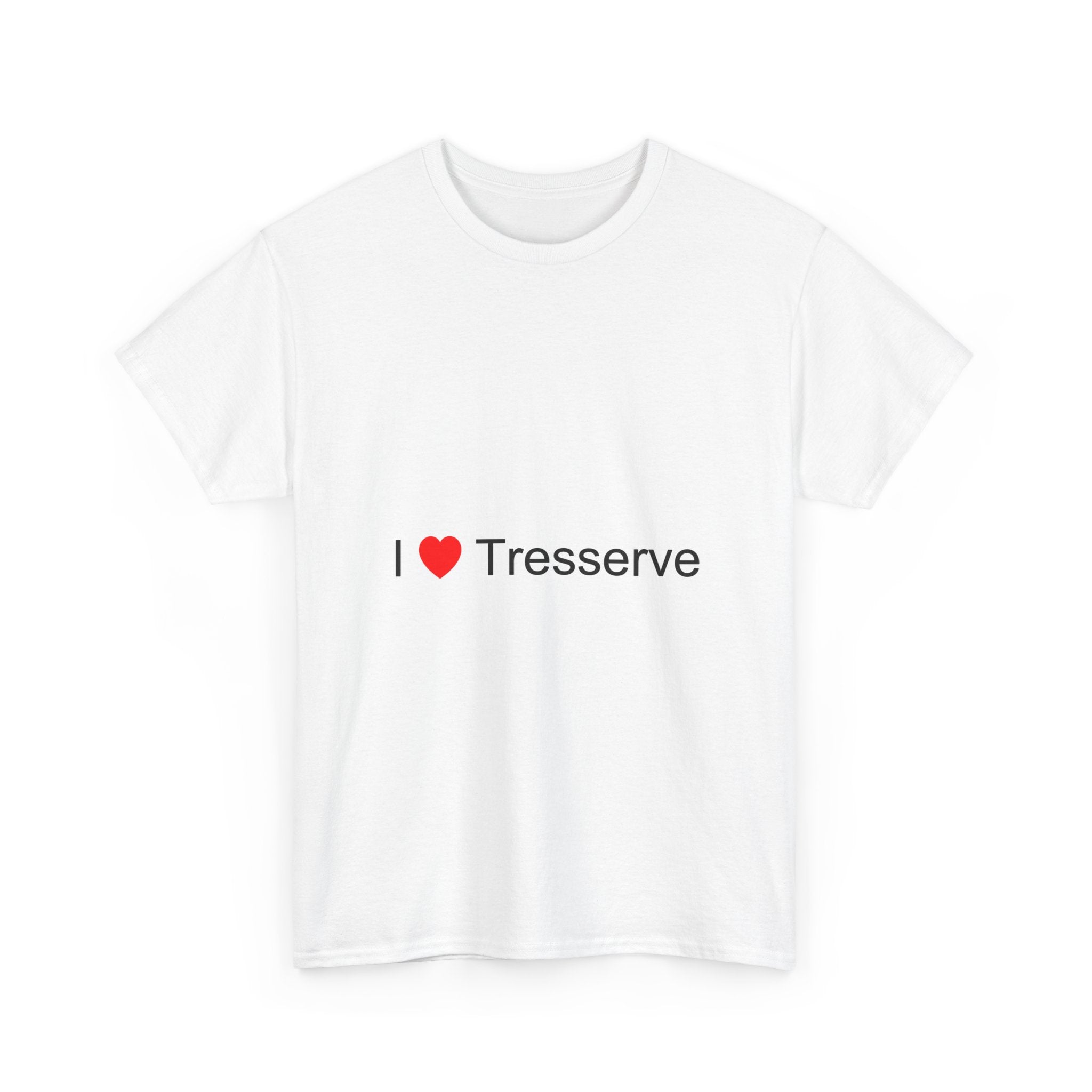 T-shirt I love tresserve