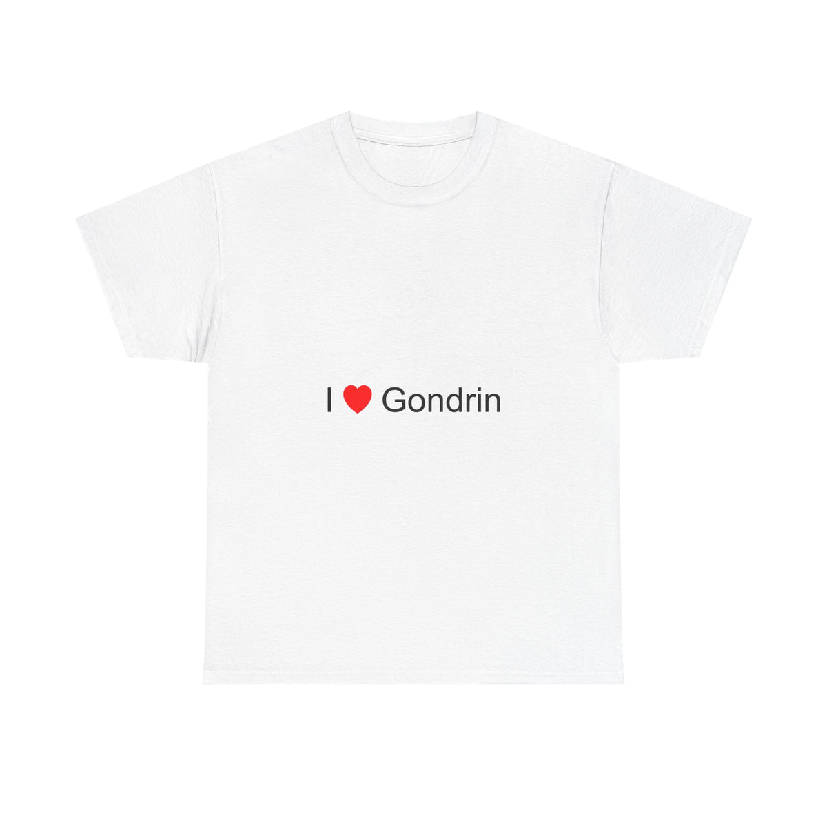 T-shirt I love gondrin