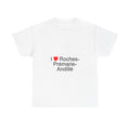 T-shirt I love roches-prémarie-andillé