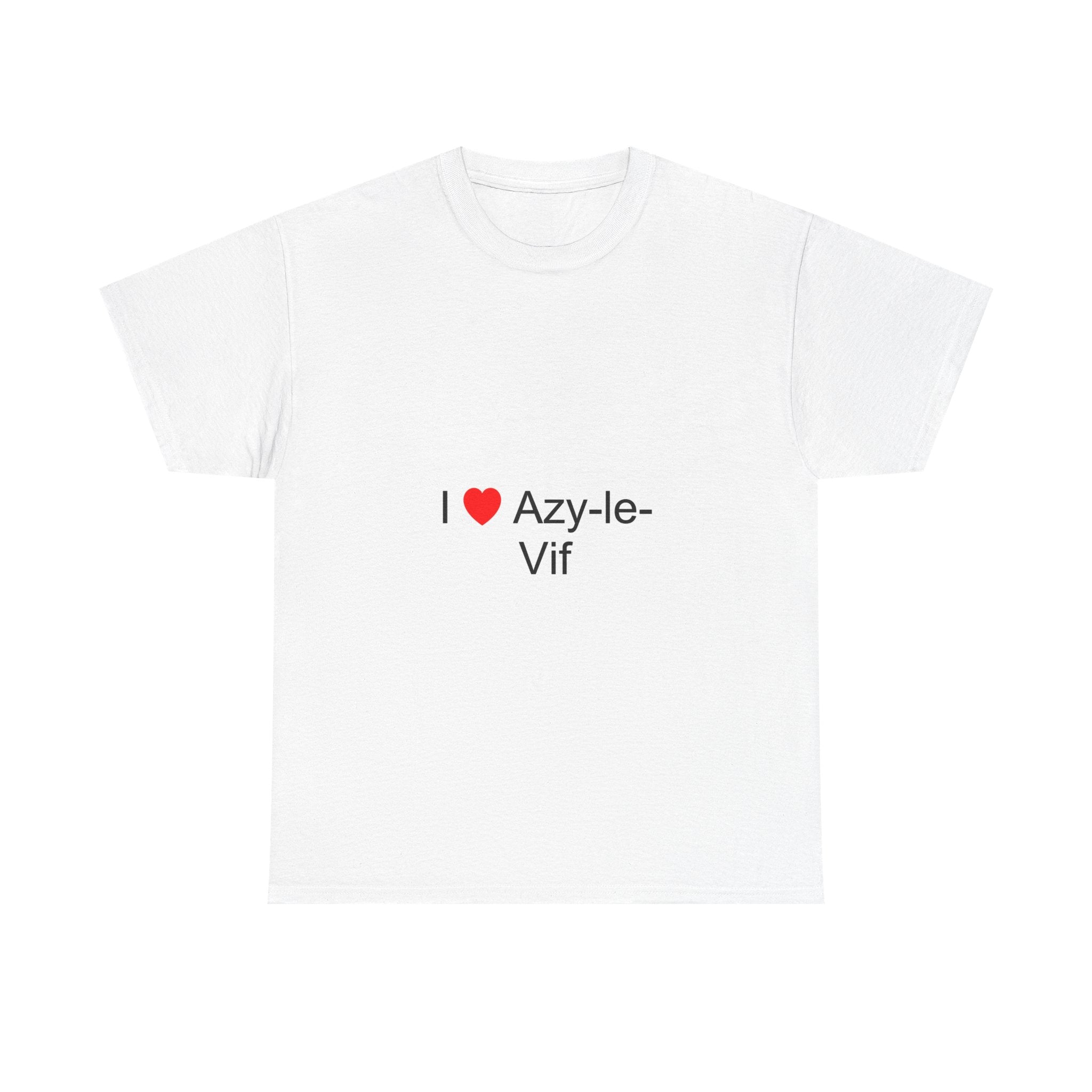 T-shirt I love azy-le-vif
