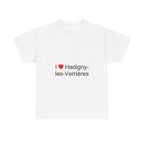T-shirt I love Hadigny-les-Verrières