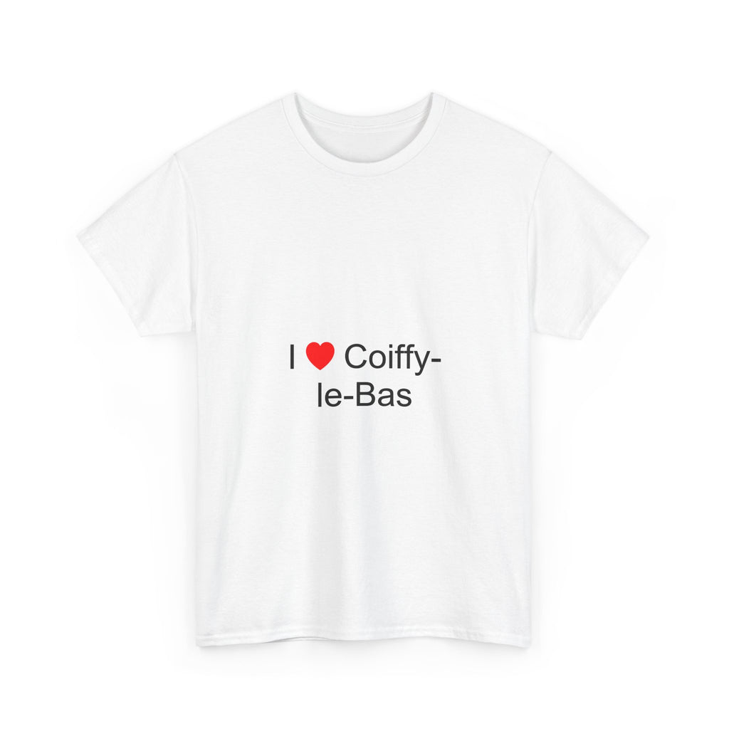 T-shirt I love coiffy-le-bas