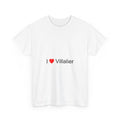 T-shirt I love villalier