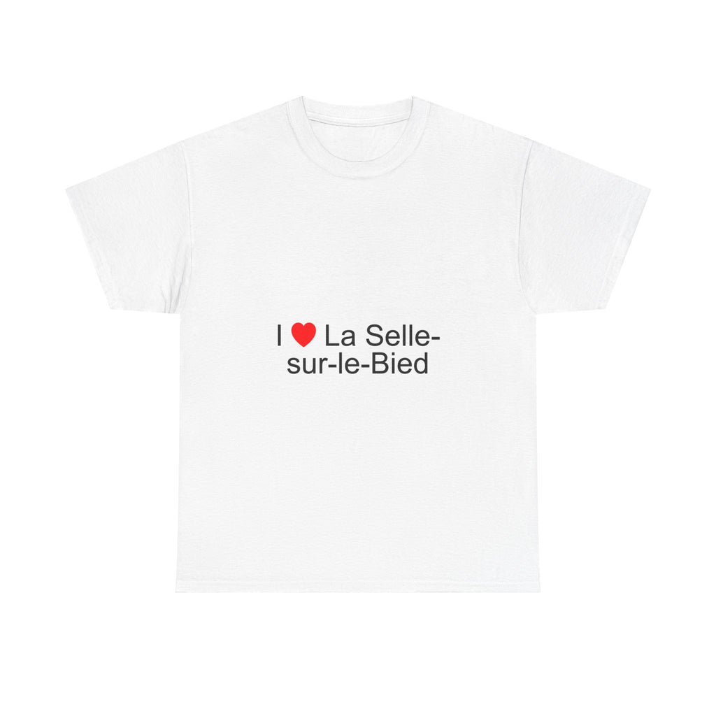 T-shirt I love la selle-sur-le-bied