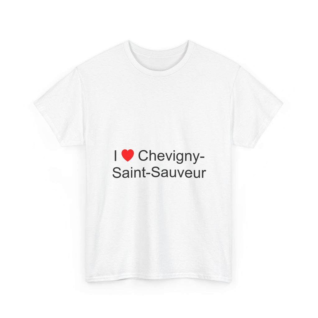 T-shirt I love chevigny-saint-sauveur