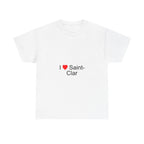 T-shirt I love Saint-Clar
