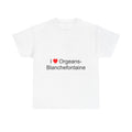 T-shirt I love orgeans-blanchefontaine