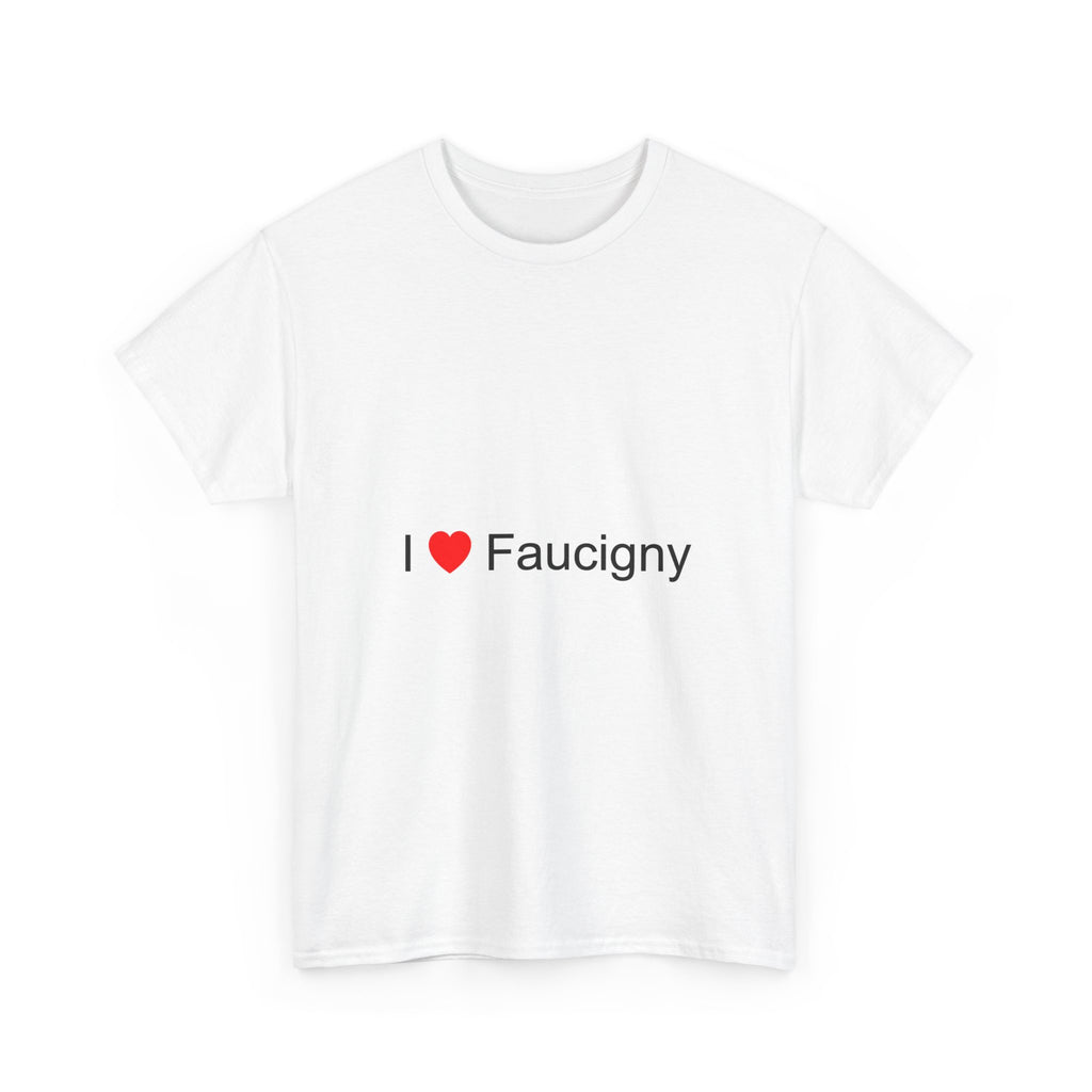 T-shirt I love faucigny