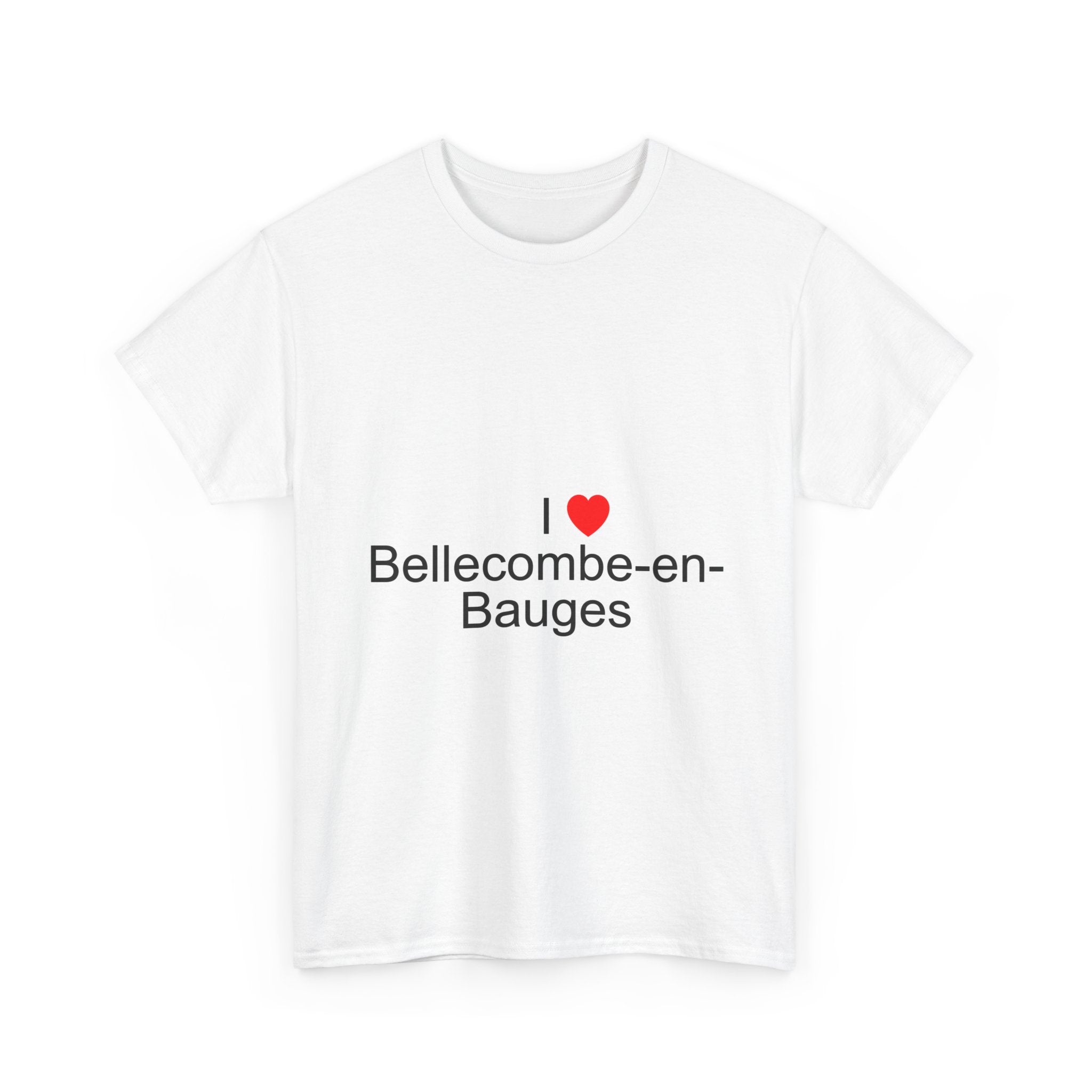 T-shirt I love bellecombe-en-bauges
