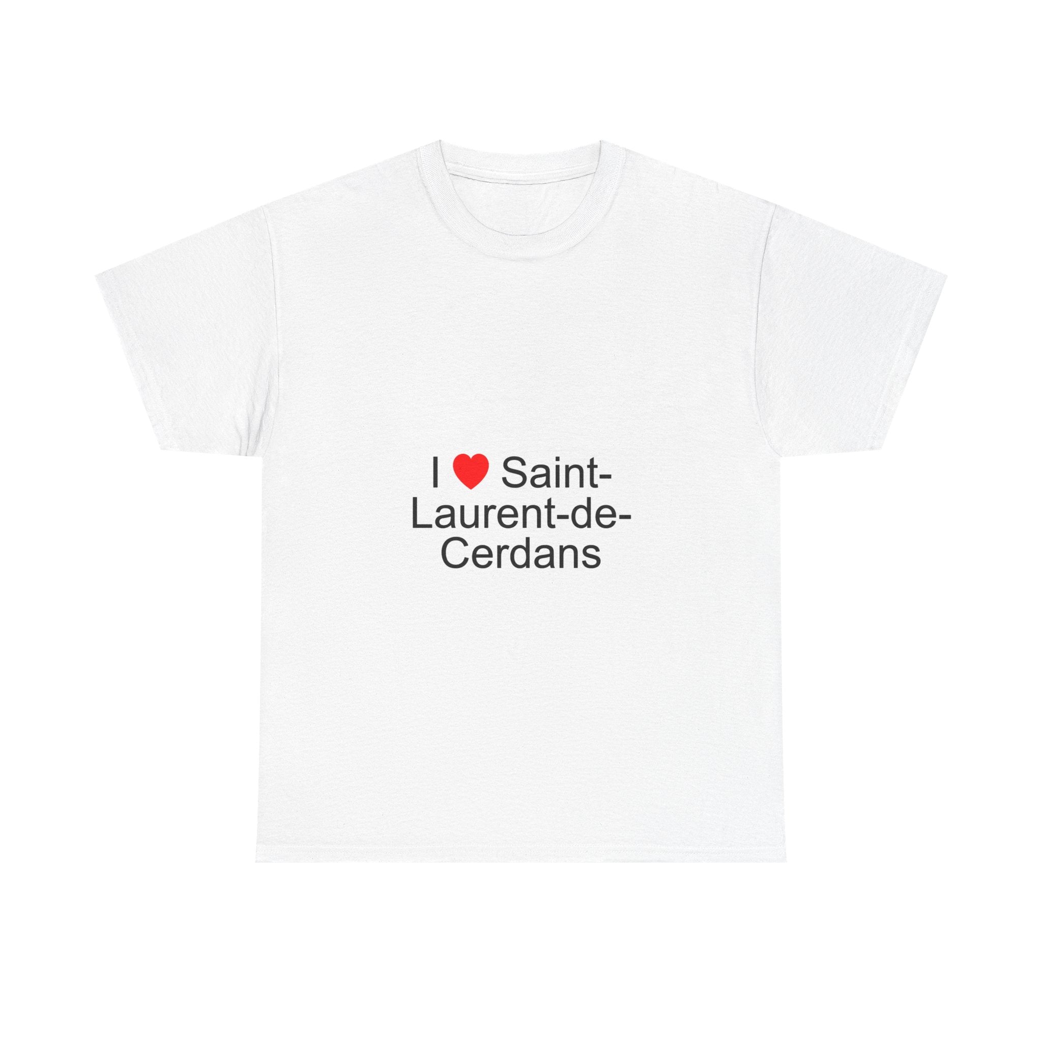T-shirt I love saint-laurent-de-cerdans