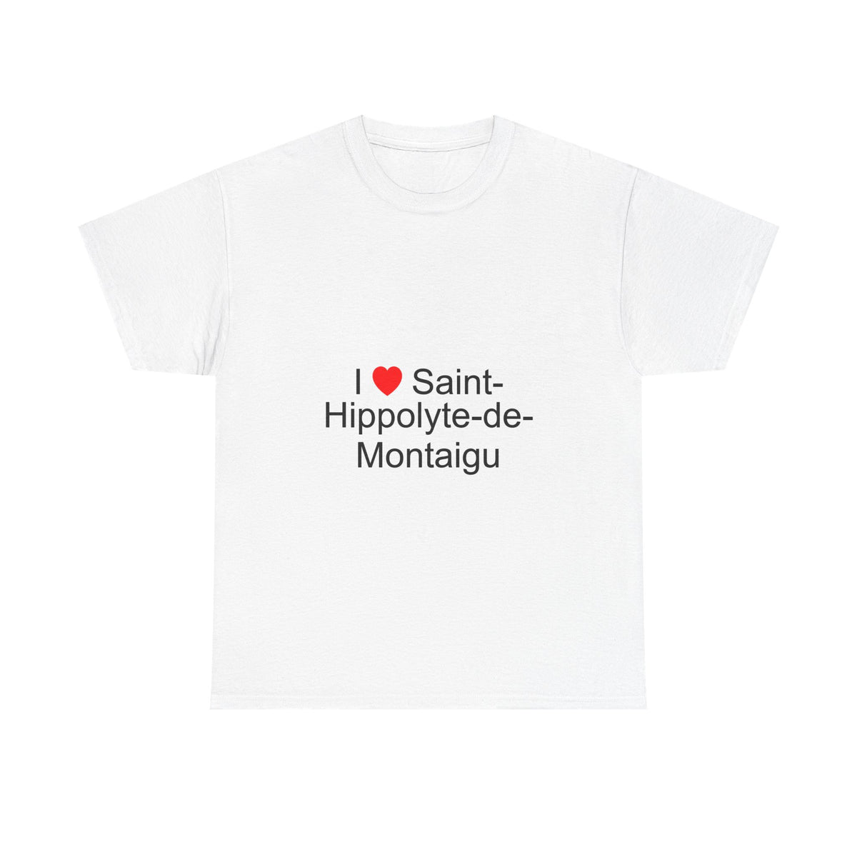 T-shirt I love saint-hippolyte-de-montaigu