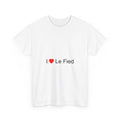 T-shirt I love le fied