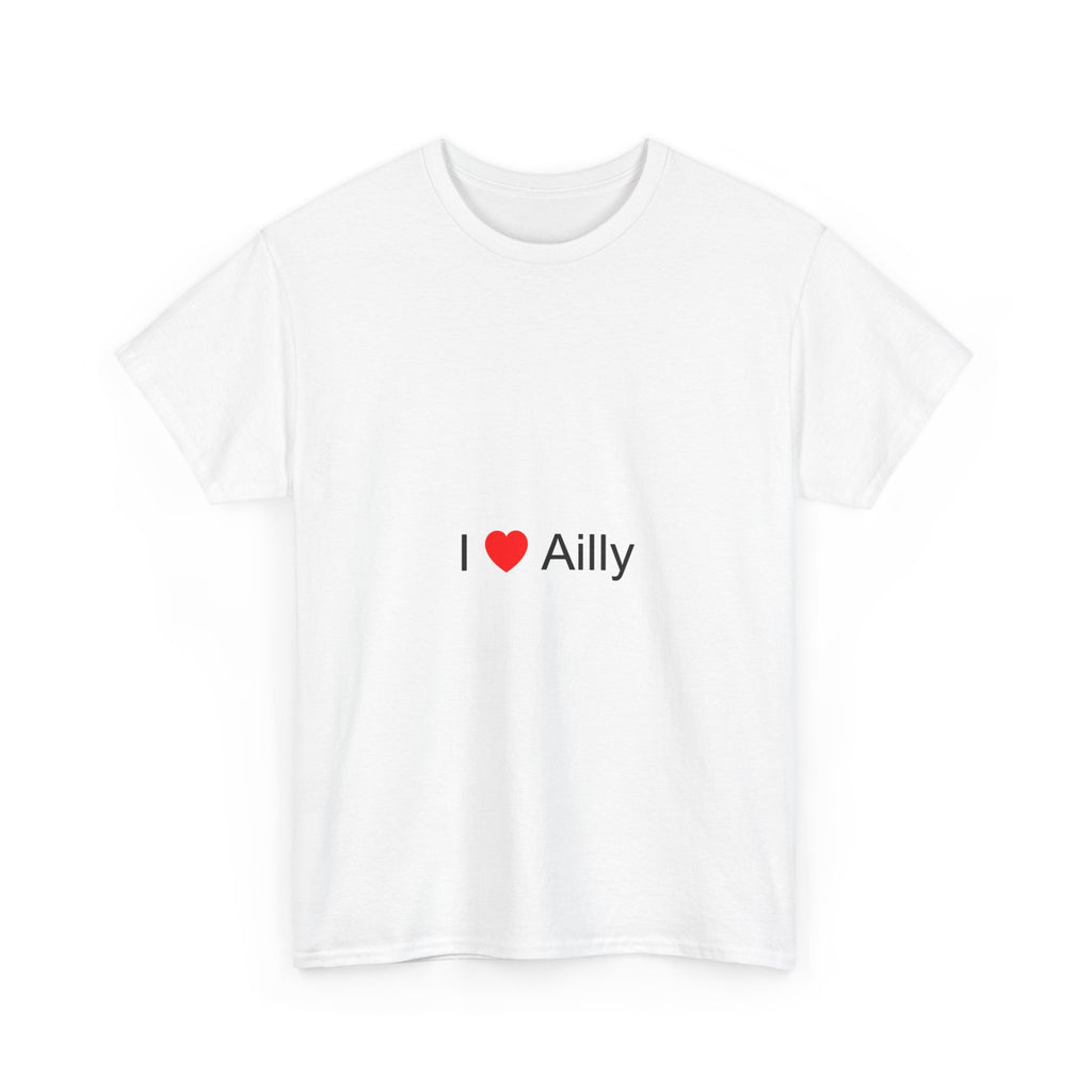 T-shirt I love ailly