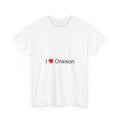 T-shirt I love oraison