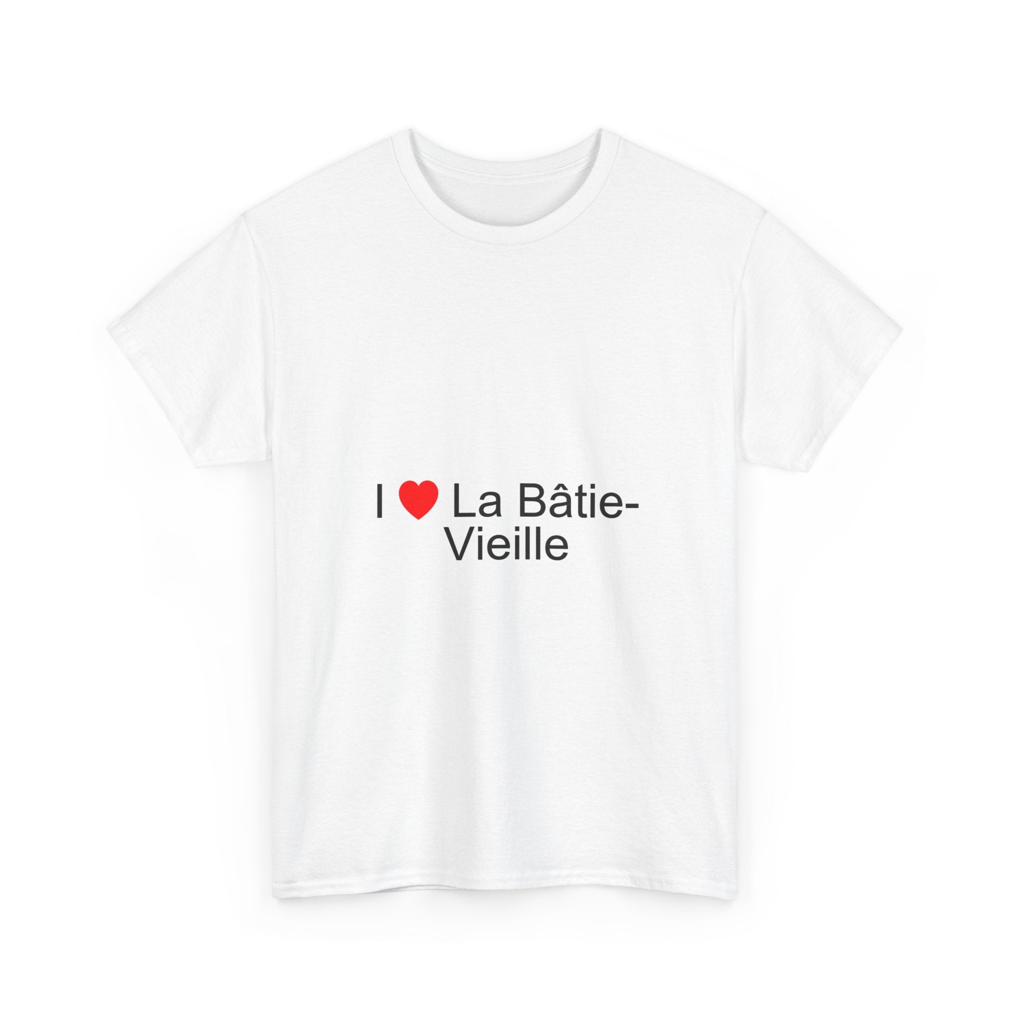 T-shirt I love la bâtie-vieille