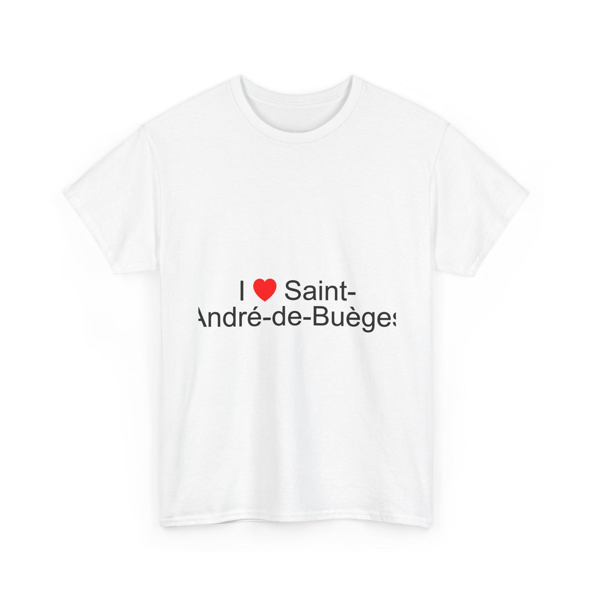 T-shirt I love saint-andré-de-buèges