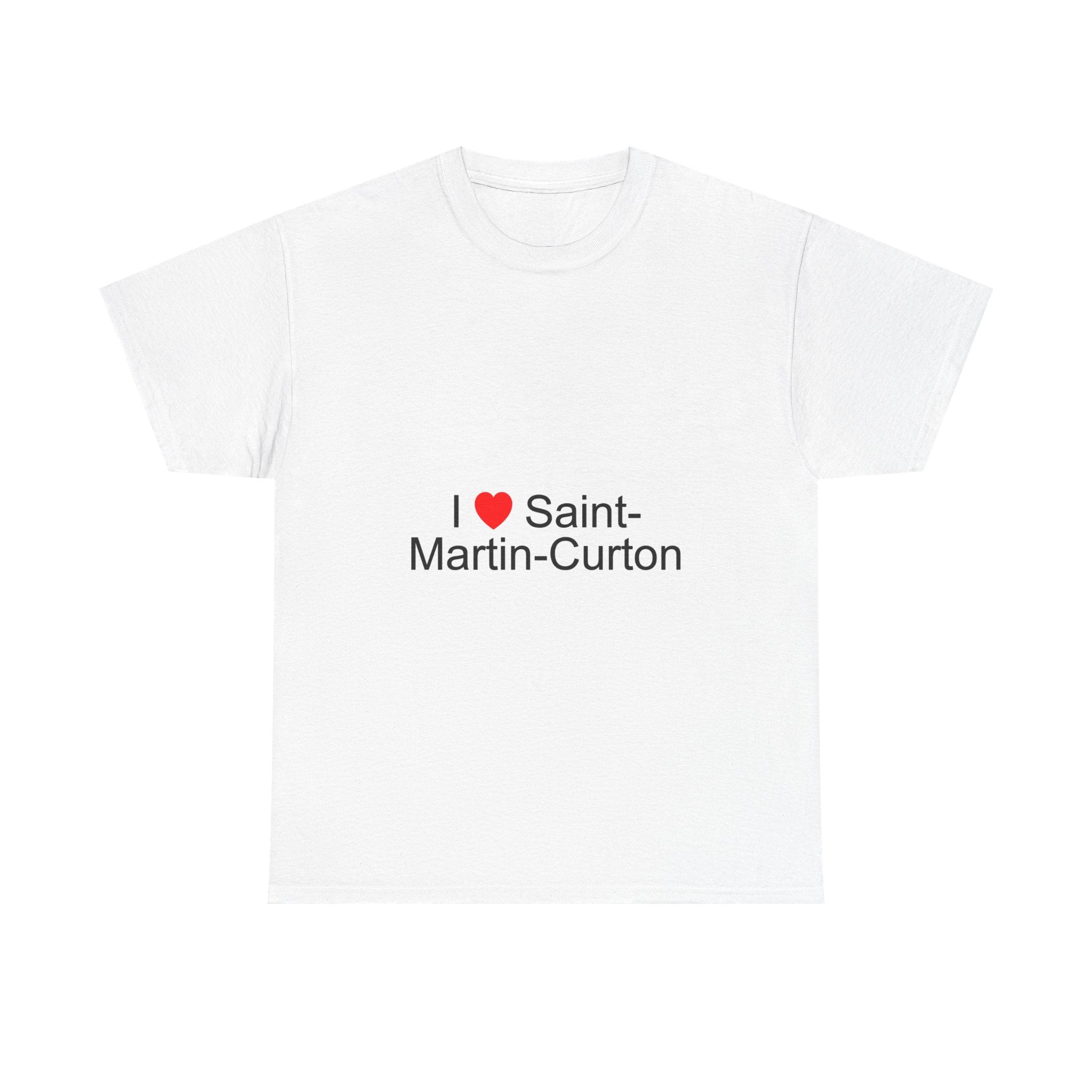 T-shirt I love saint-martin-curton