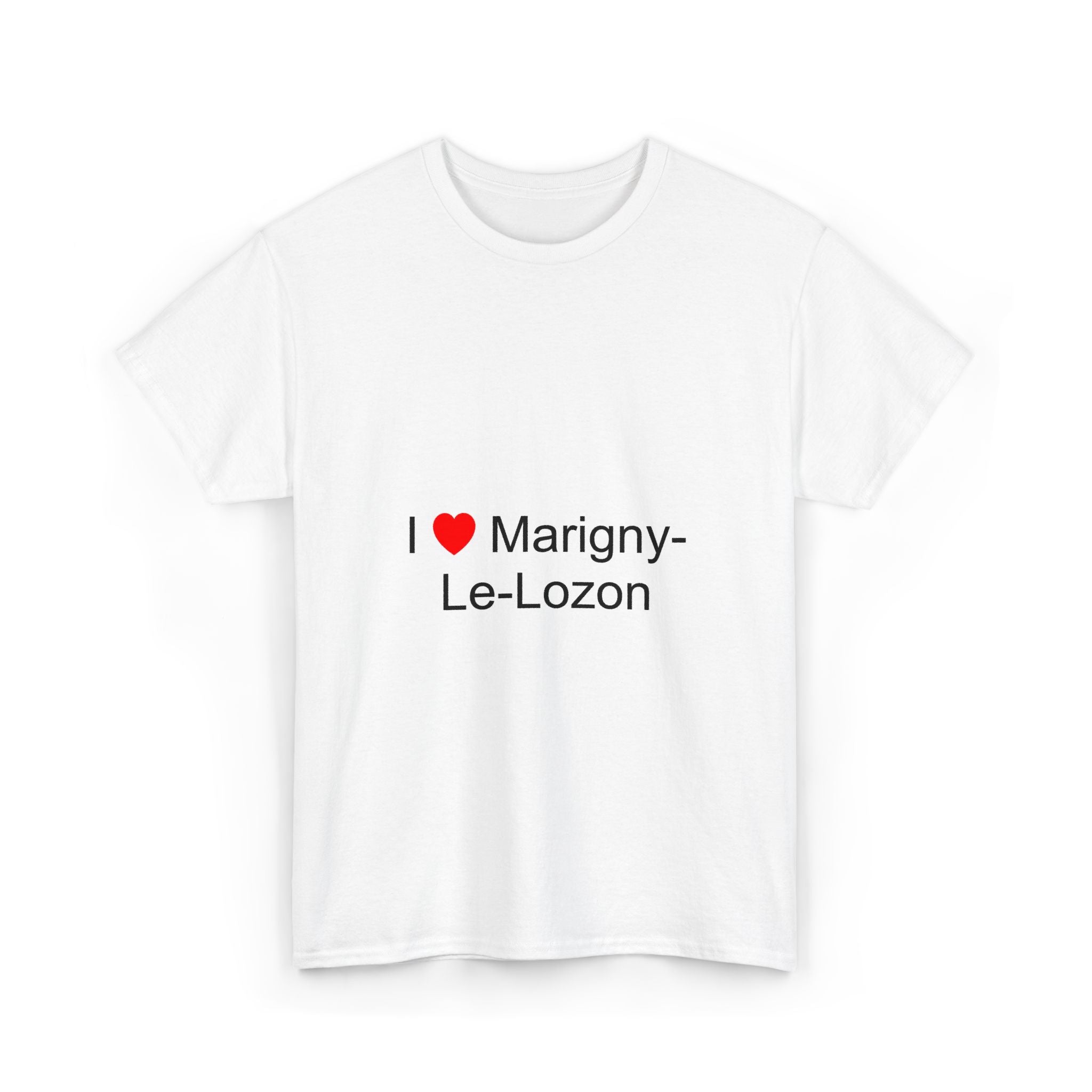 T-shirt I love marigny-le-lozon