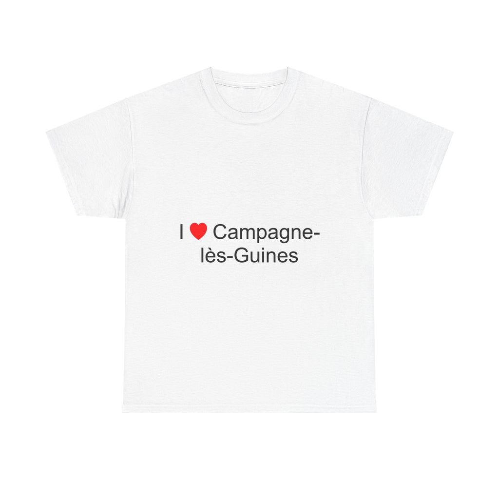 T-shirt I love campagne-lès-guines
