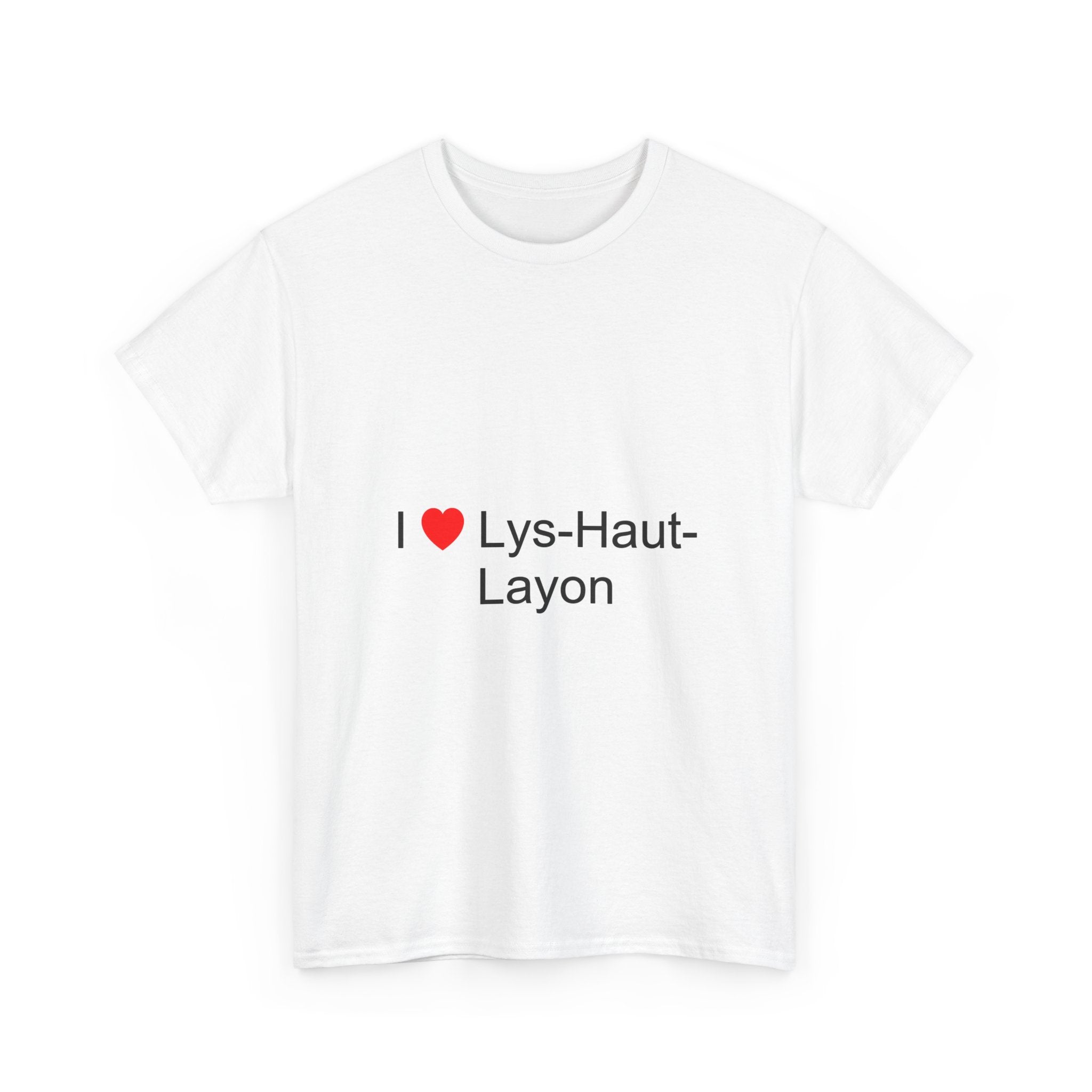 T-shirt I love lys-haut-layon