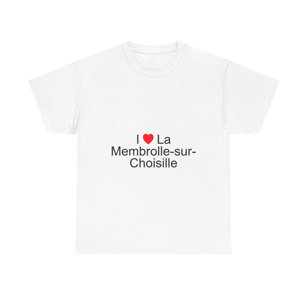 T-shirt I love la membrolle-sur-choisille