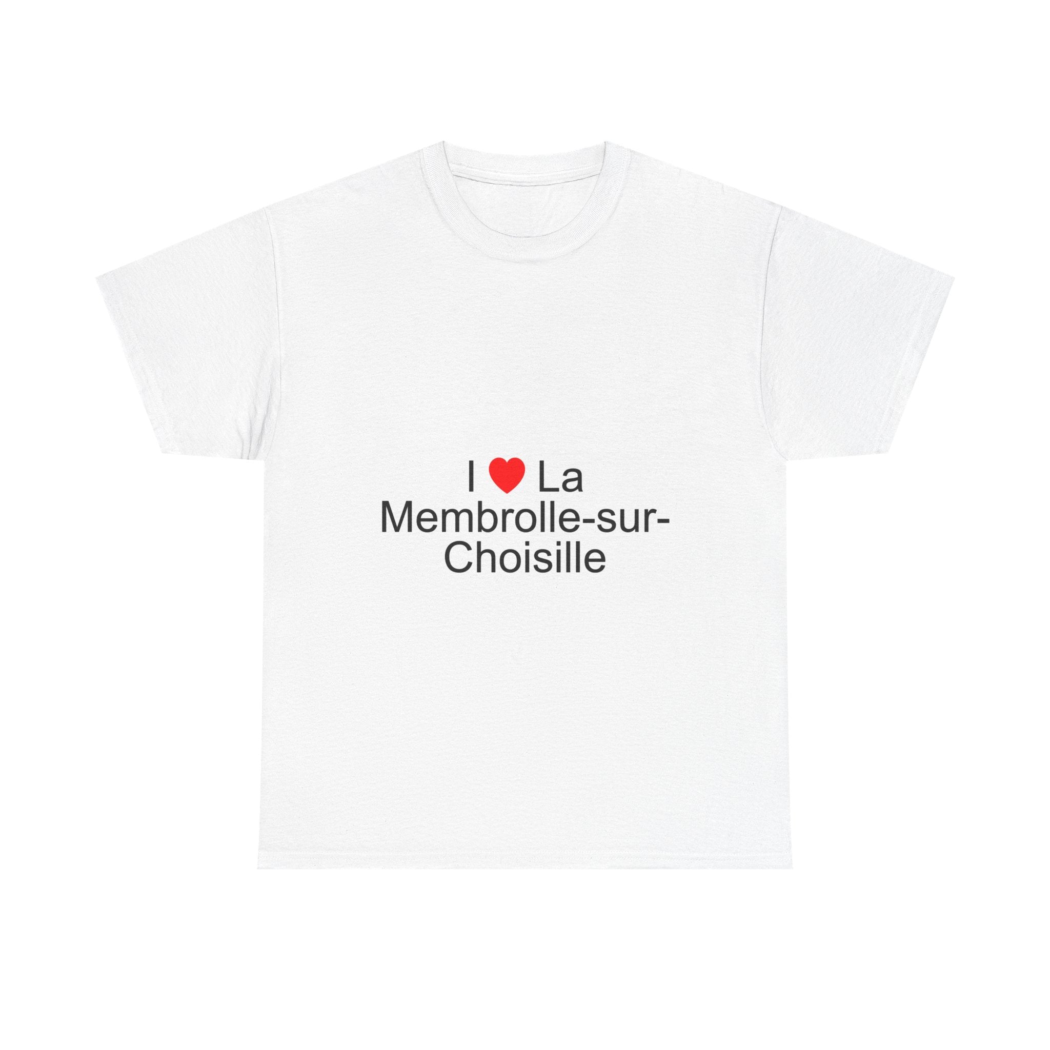 T-shirt I love la membrolle-sur-choisille