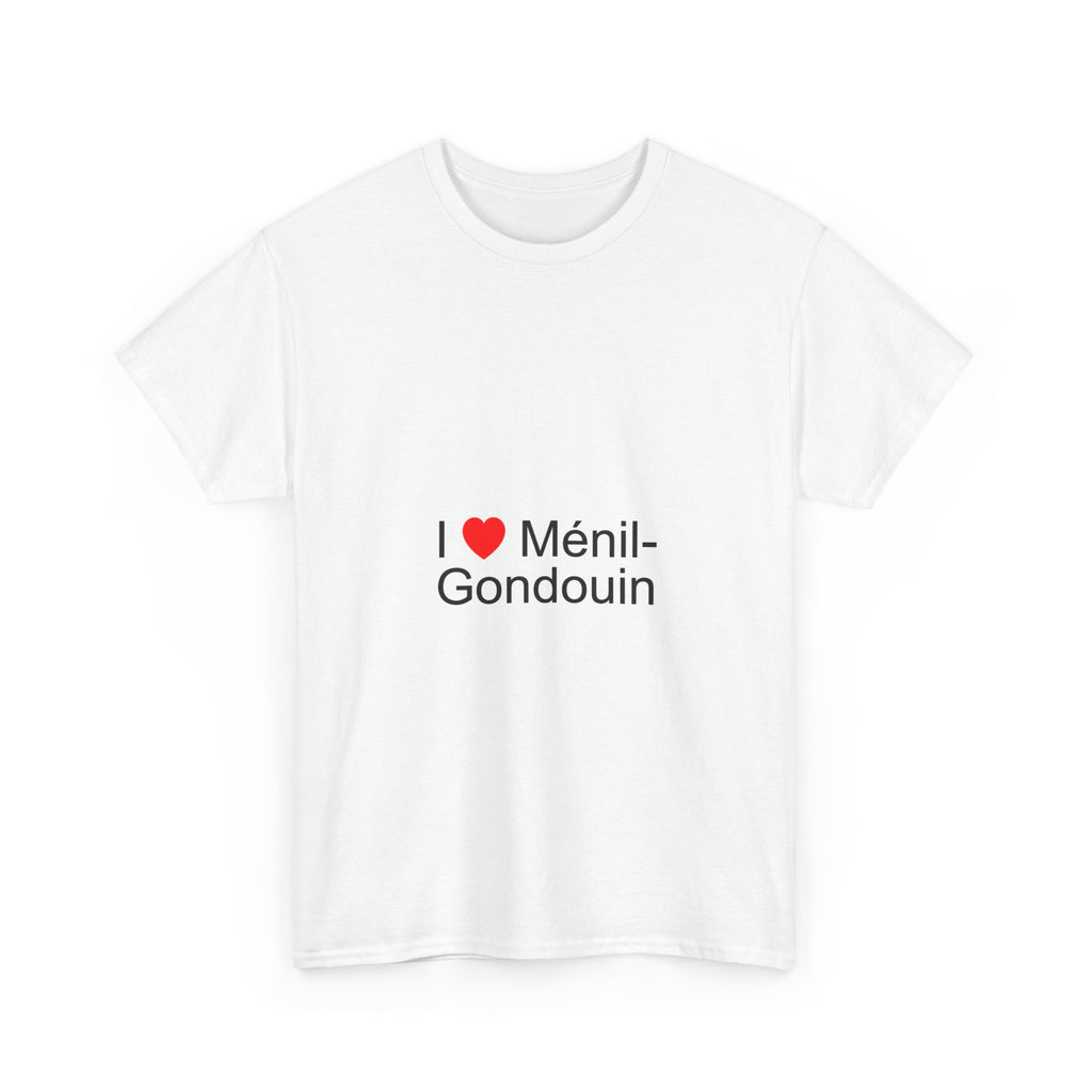 T-shirt I love ménil-gondouin