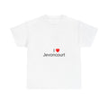 T-shirt I love jevoncourt