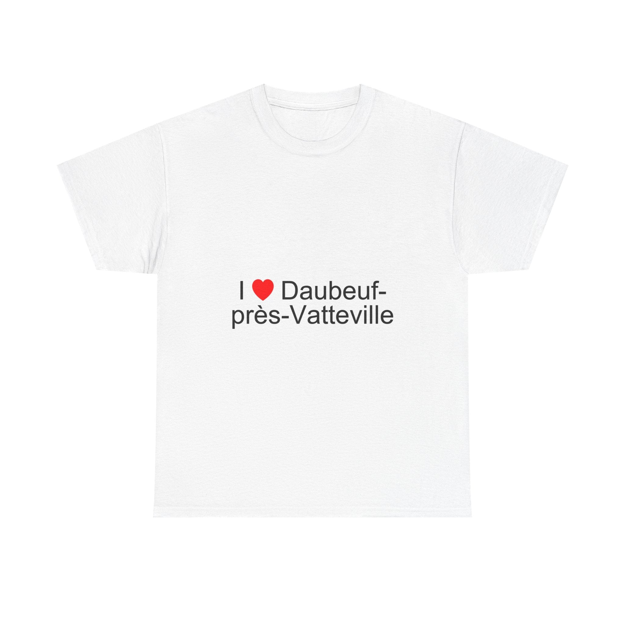 T-shirt I love daubeuf-près-vatteville