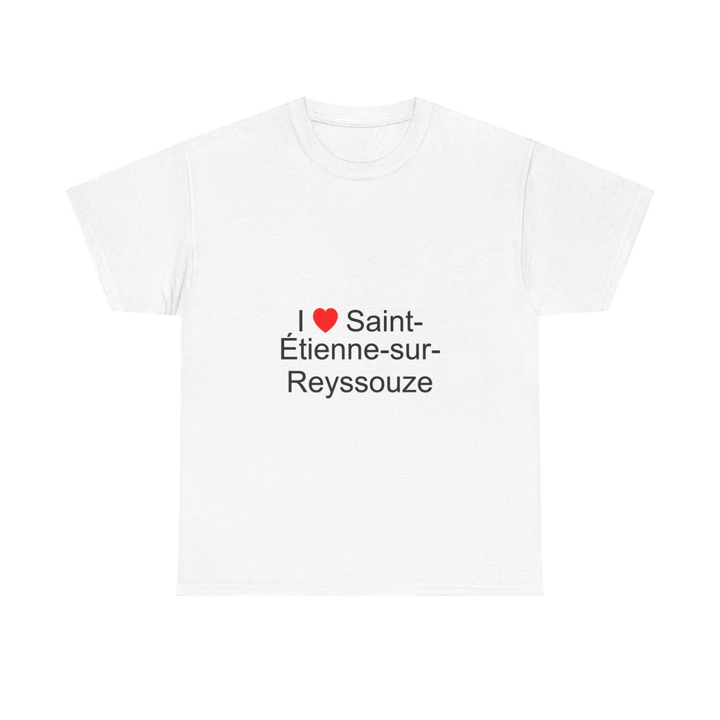 T-shirt I love saint-étienne-sur-reyssouze