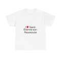 T-shirt I love saint-étienne-sur-reyssouze