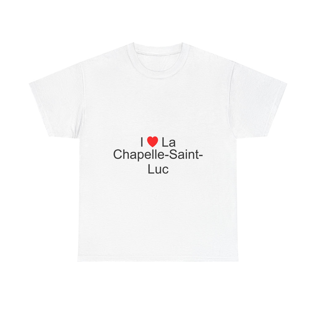 T-shirt I love la chapelle-saint-luc