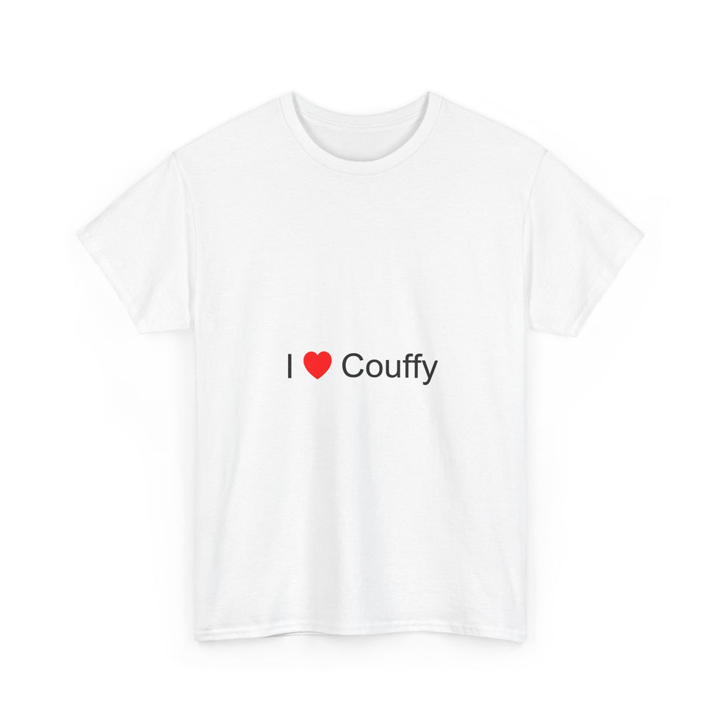 T-shirt I love couffy