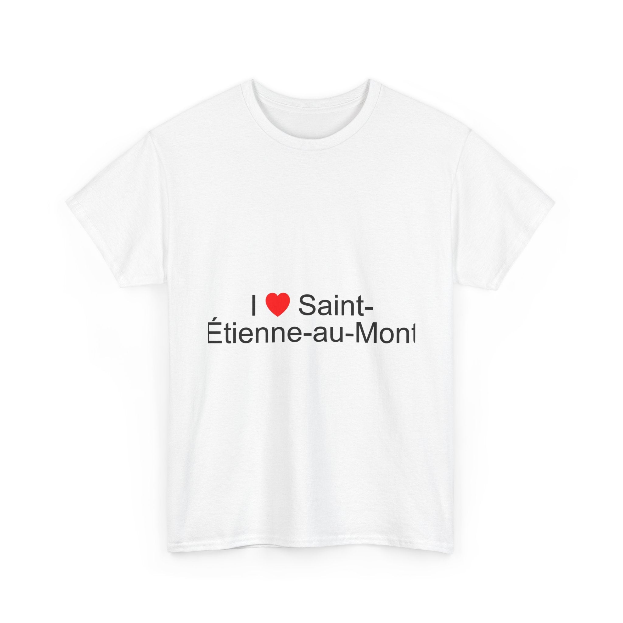 T-shirt I love saint-étienne-au-mont