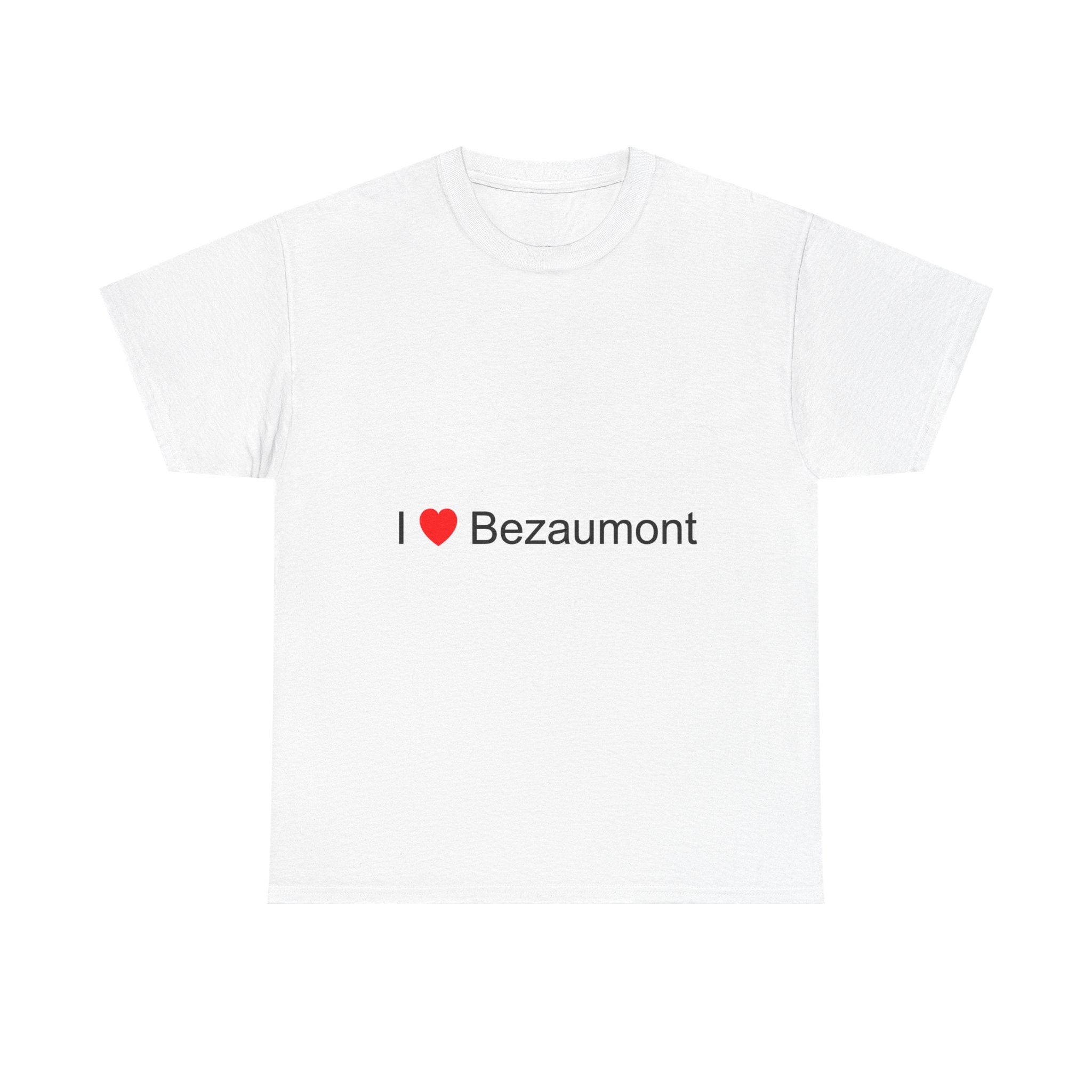 T-shirt I love bezaumont