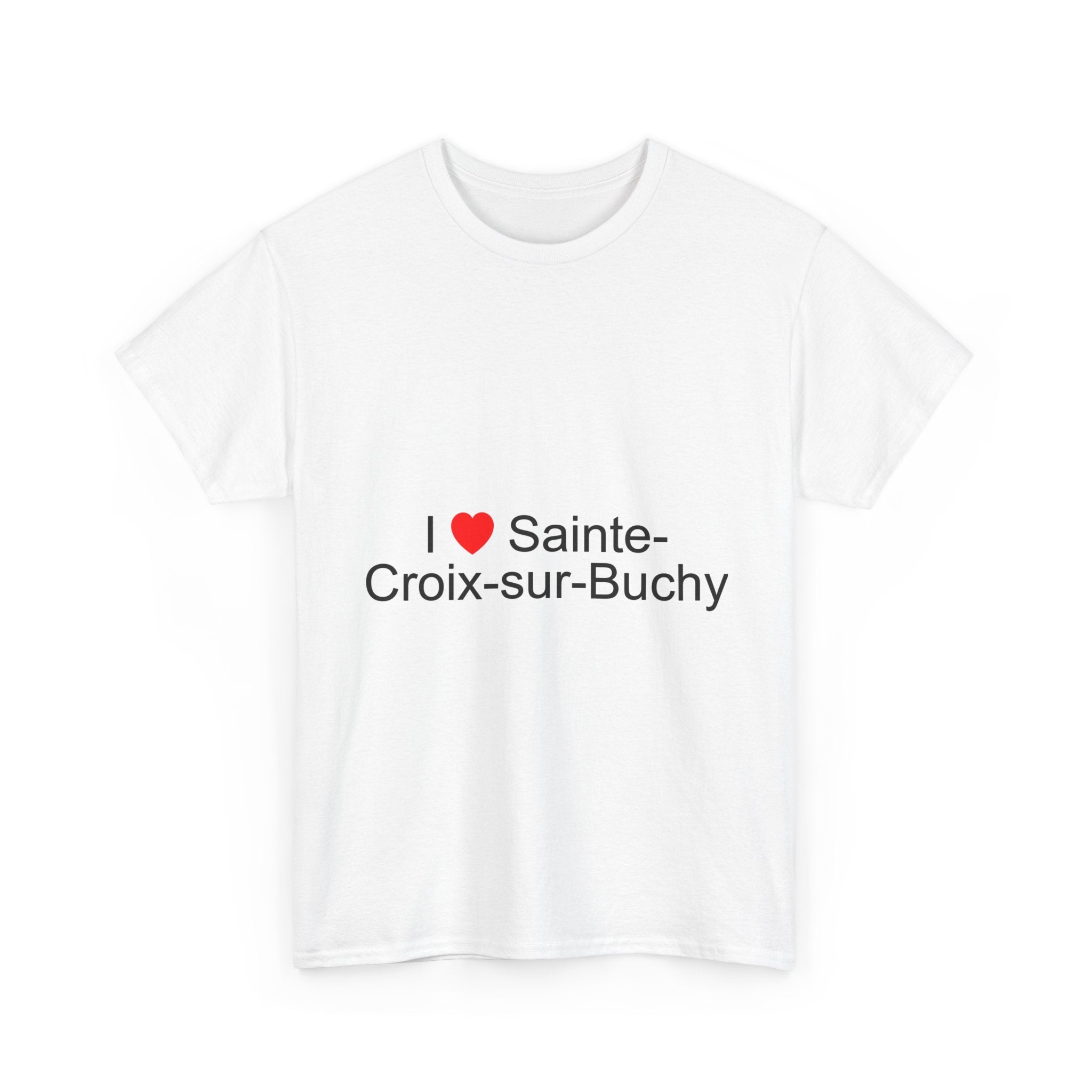 T-shirt I love sainte-croix-sur-buchy