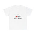 T-shirt I love milly-sur-thérain