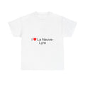 T-shirt I love la neuve-lyre