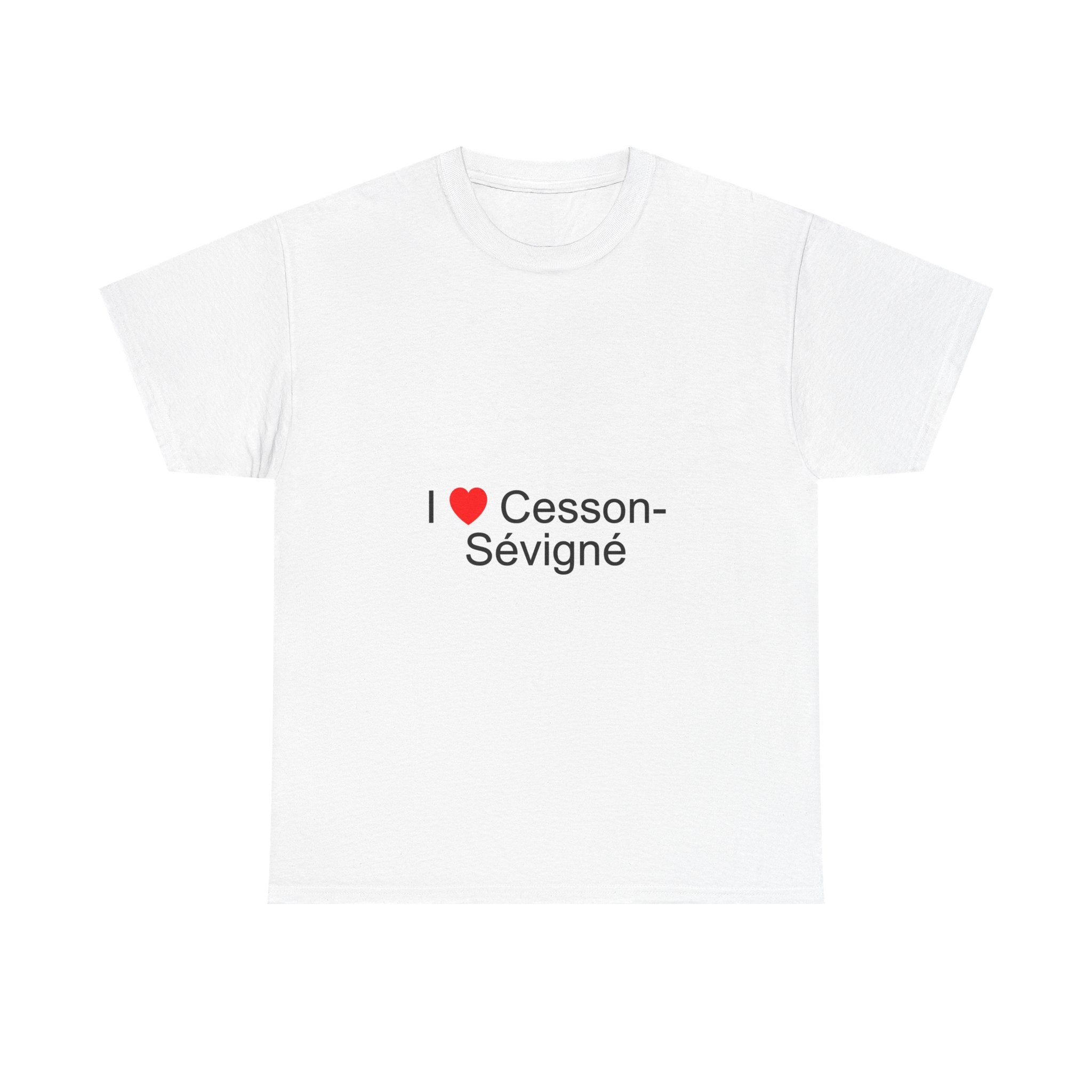 T-shirt I love cesson-sévigné