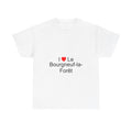 T-shirt I love le bourgneuf-la-forêt