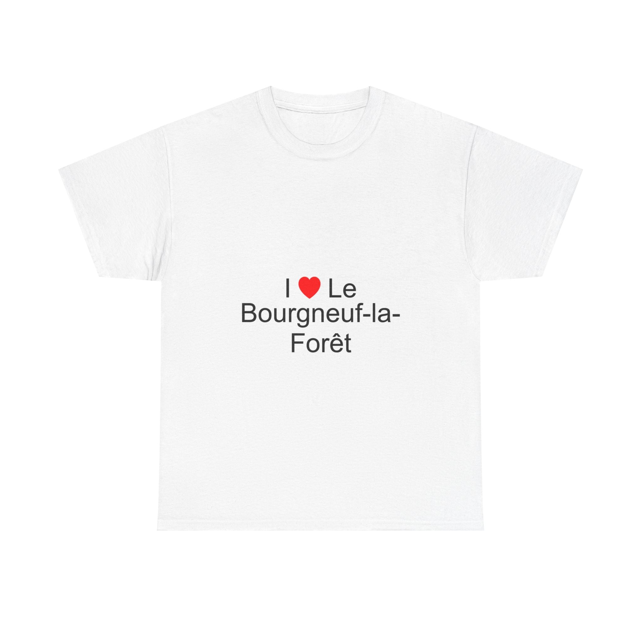 T-shirt I love le bourgneuf-la-forêt
