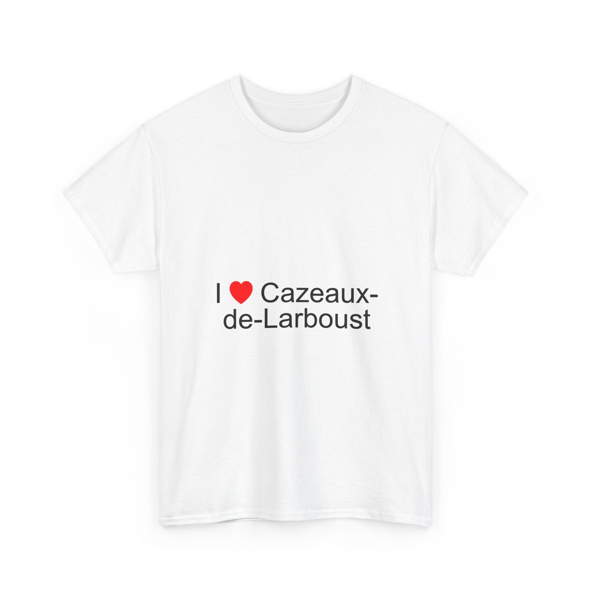 T-shirt I love cazeaux-de-larboust
