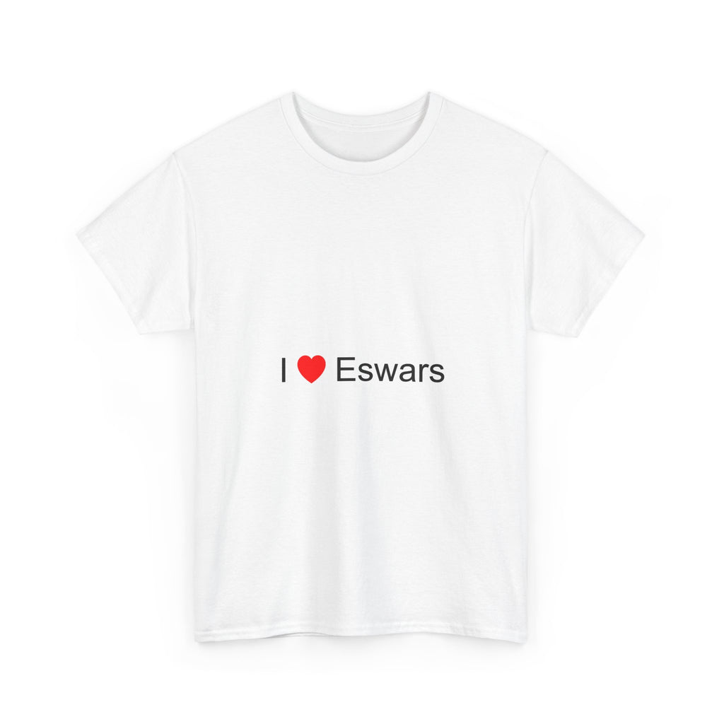 T-shirt I love eswars