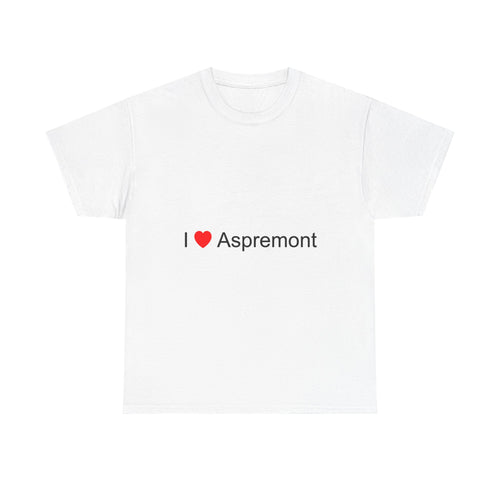 T-shirt I love Aspremont