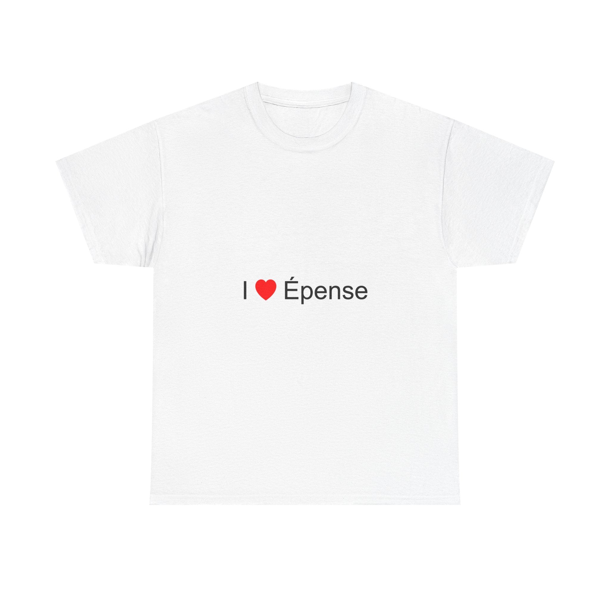 T-shirt I love épense