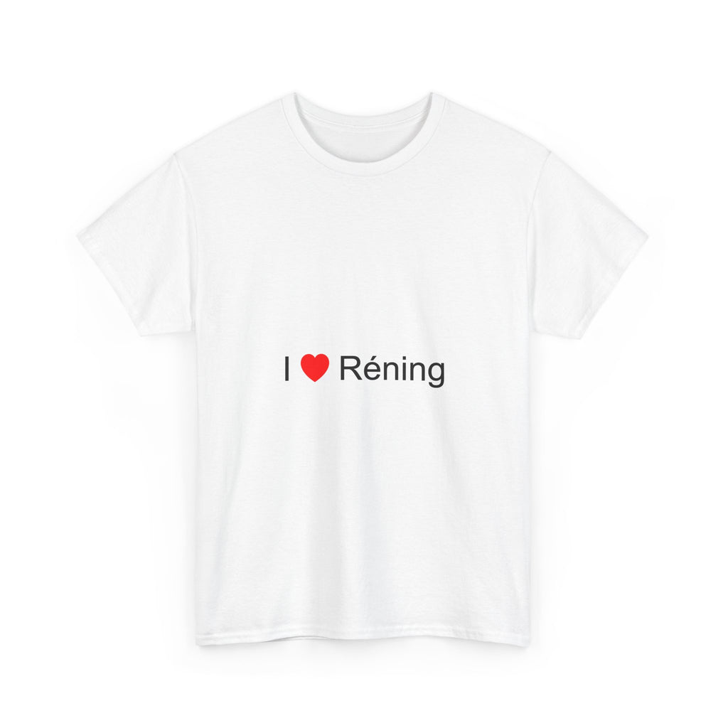 T-shirt I love réning