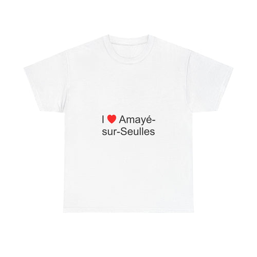 T-shirt I love amayé-sur-seulles