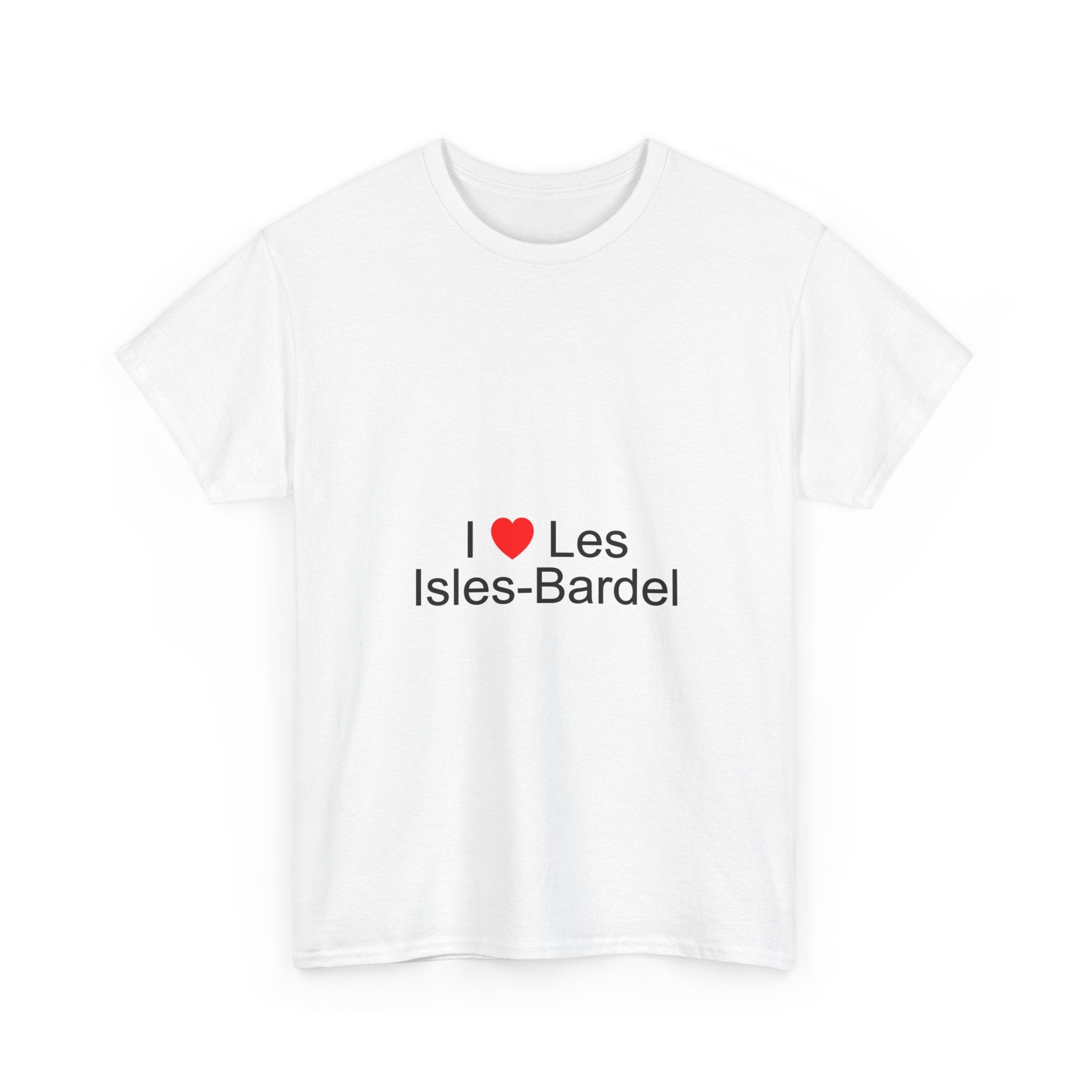 T-shirt I love les isles-bardel